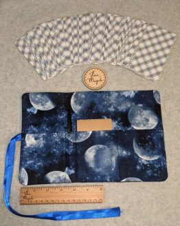 Moon Phases Tarot Roll and Reading Mat Spiritual Occult Pagan Travel Case