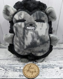 Drooly Sleepy Face Quilly the Kid - A Hedgehog Plushie Stuffed Animal Friend Chibi Anime Kawaii