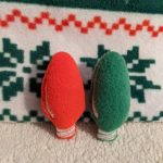 Holiday Light Bulbs Christmas Winter Holiday Mint Stuffed Hedgehog Toy - Image 4