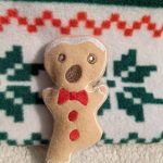 Tasty Gingerbread Man Christmas Winter Holiday Mint Stuffed Hedgehog Toy - Image 4